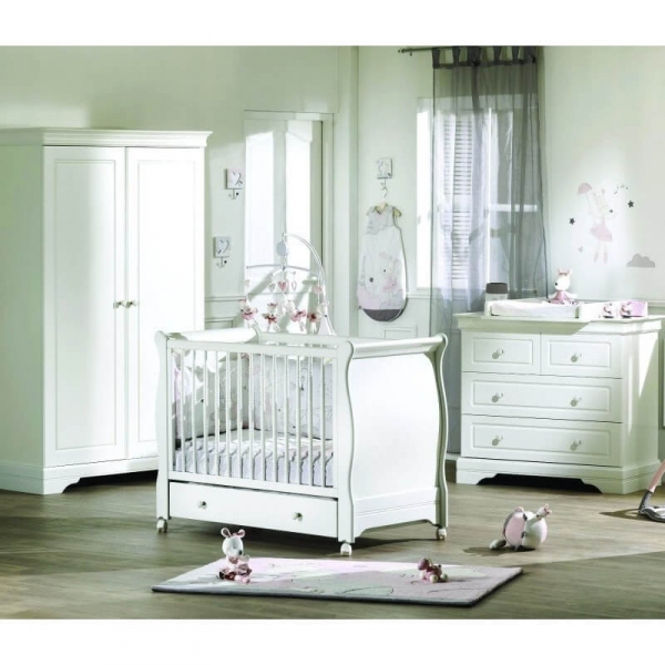 Sauthon Meubles Armoire 3 Portes Poignees Gouttes Oslo Made In Bebe