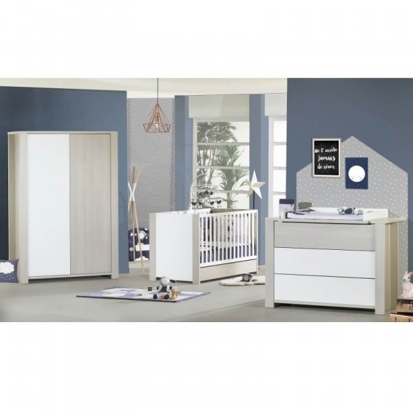 Armoire 2 portes New Opale sans motif