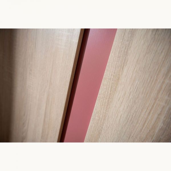 Armoire 2 portes Nova Rose canyon