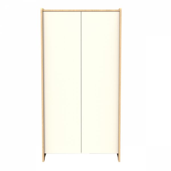 Armoire 2 portes Vanille