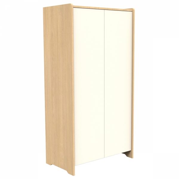 Armoire 2 portes Vanille