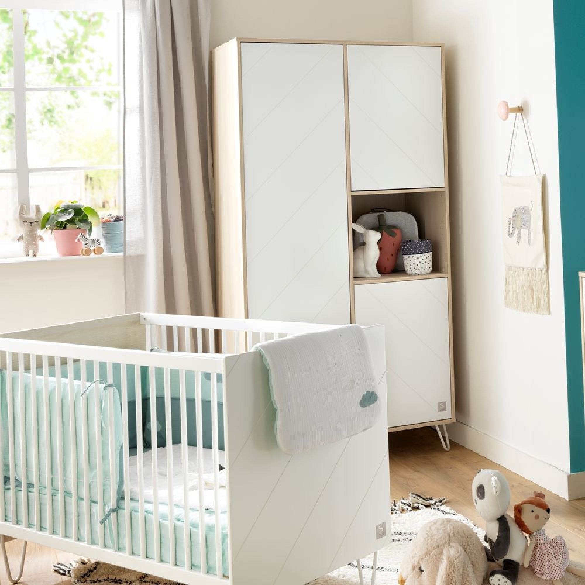 Sauthon Meubles Armoire 3 Portes 1 Niche Happy Made In Bebe Sauthon Meubles Armoire 3 Portes 1 Niche Happy Made In Bebe