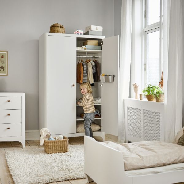 Armoire 2 portes Classic Blanche