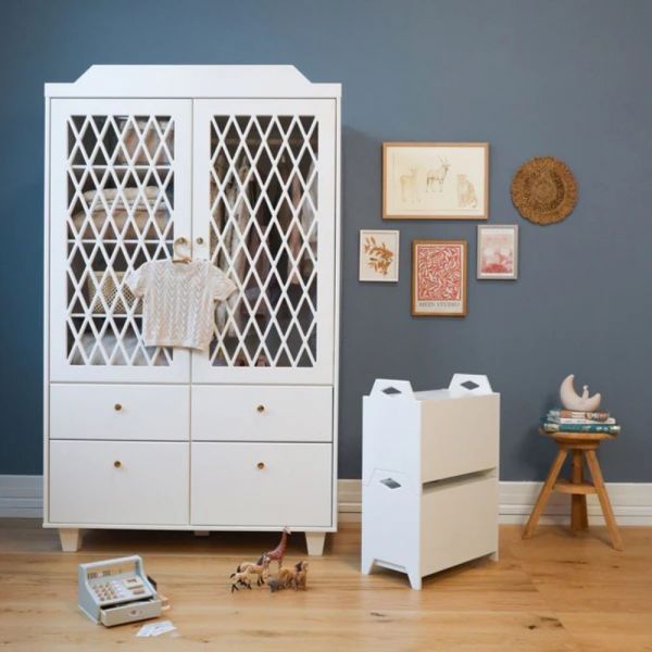 Armoire Harlequin Blanc