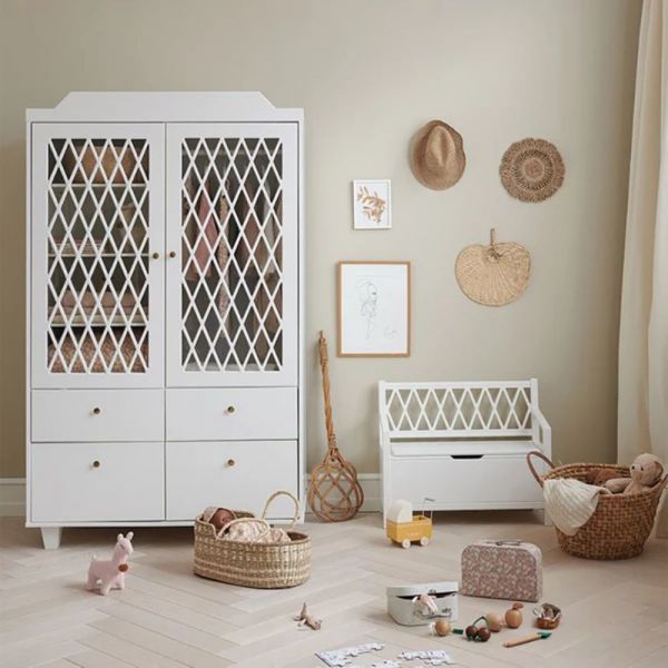 Armoire Harlequin Blanc