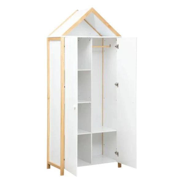 Armoire Kima bois blanc