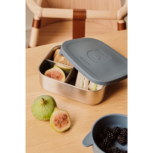 Lunch box enfant Arthur Mr Bear Whale Blue
