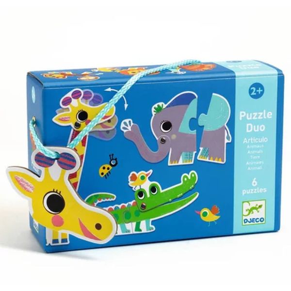Puzzles duo Articulo animaux