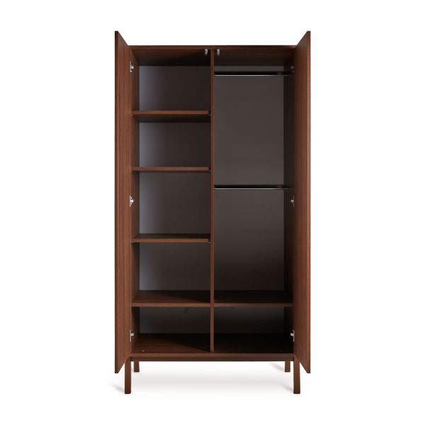 Armoire 2 portes Ashi Chataignier