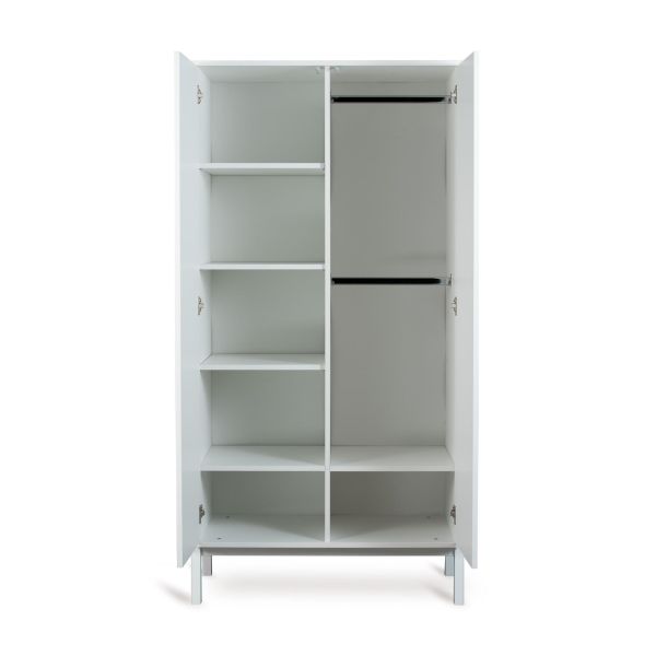Armoire 2 portes Ashi - Crème