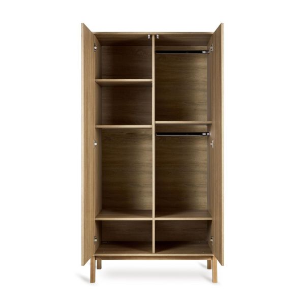 Armoire 2 portes Ashi - Honey Ash