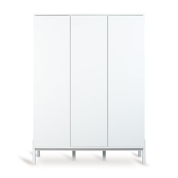 Armoire 3 portes - Crème