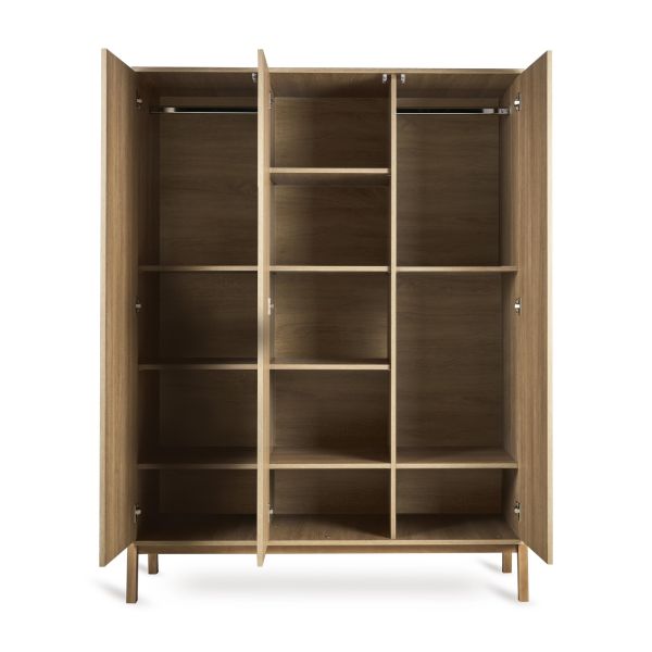 Armoire 3 portes - Honey Ash