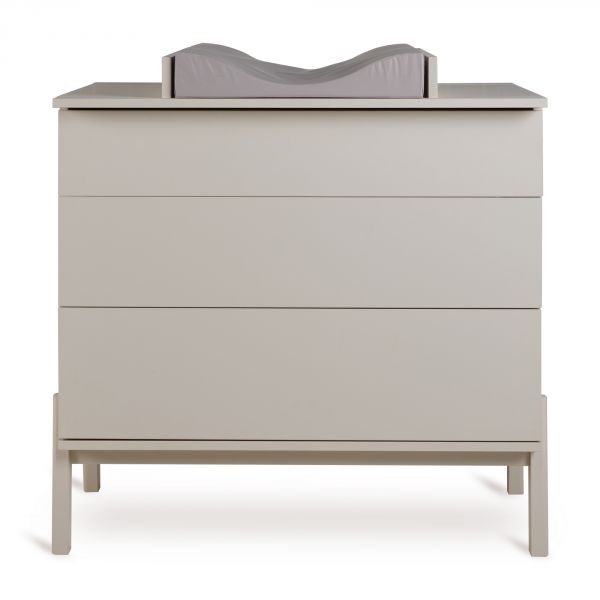 Commode 3 tiroirs Ashi Argile