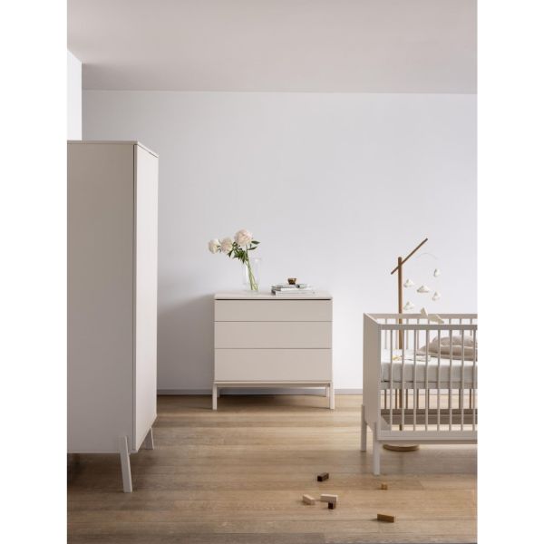 Commode 3 tiroirs Ashi Argile