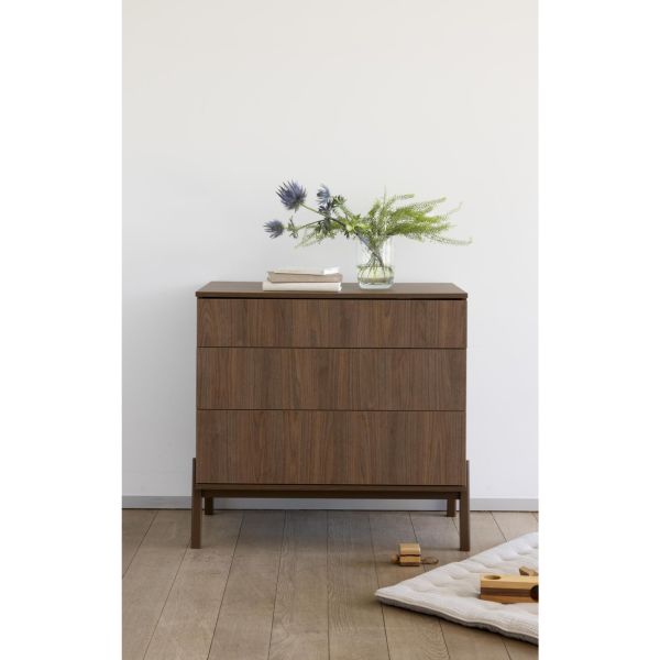 Commode 3 tiroirs Ashi Chataignier