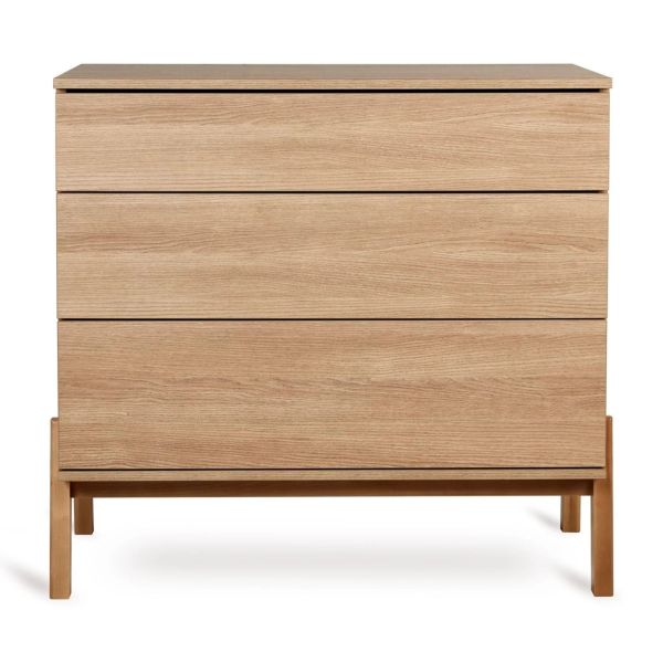 Commode 3 tiroirs Ashi - Honey Ash