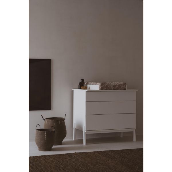 Plan à langer pour commode Ashi - Crème