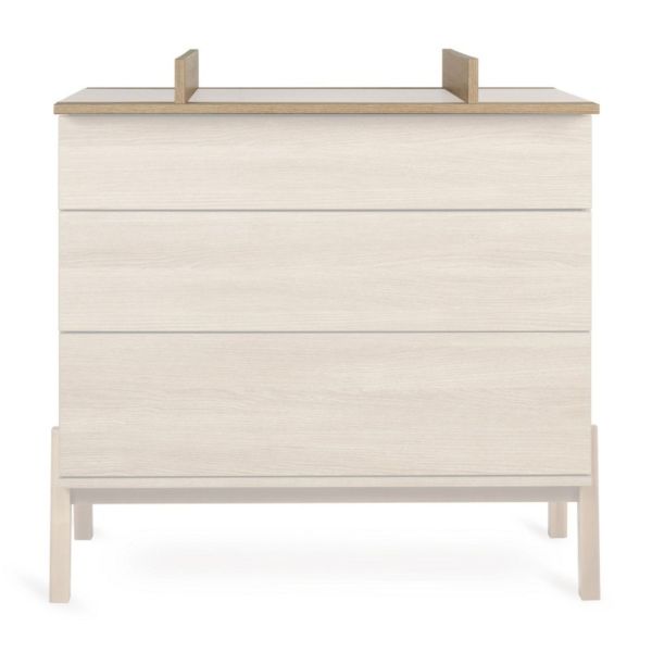 Plan à langer pour commode Ashi - Honey Ash