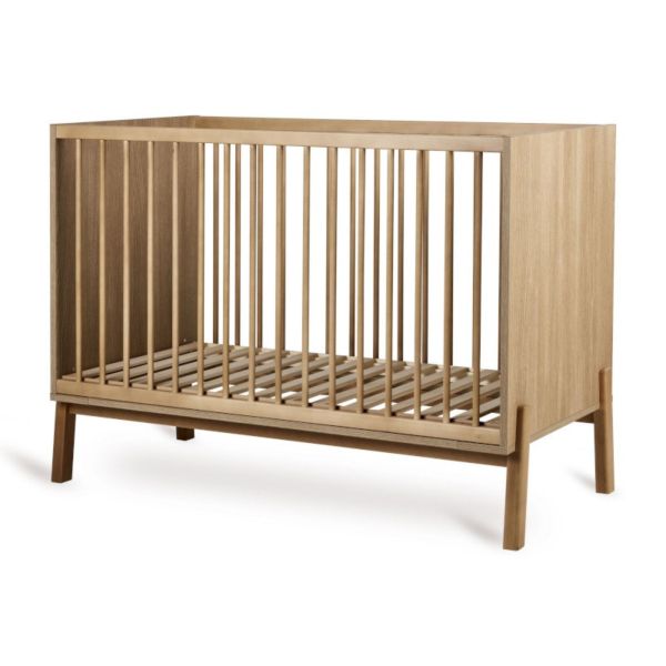 Lit bébé 60x120 cm Ashi - Honey Ash