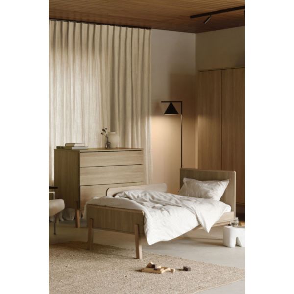 Lit bébé 70x140 cm Ashi - Honey Ash