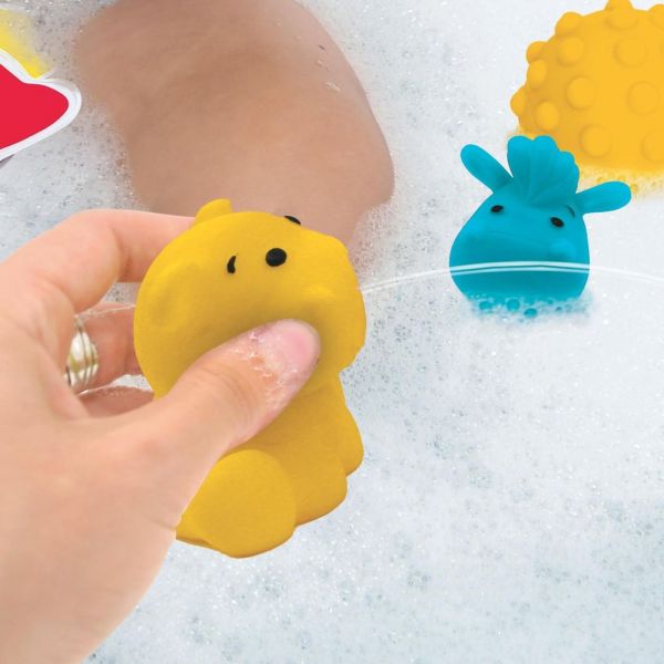 Lot de 4 aspergeurs de bain avec filet