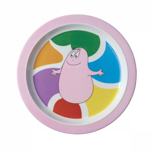 Assiette bébé Barbapapa Ø 21cm