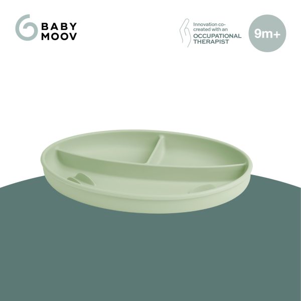 Assiette compartimentée bébé en silicone