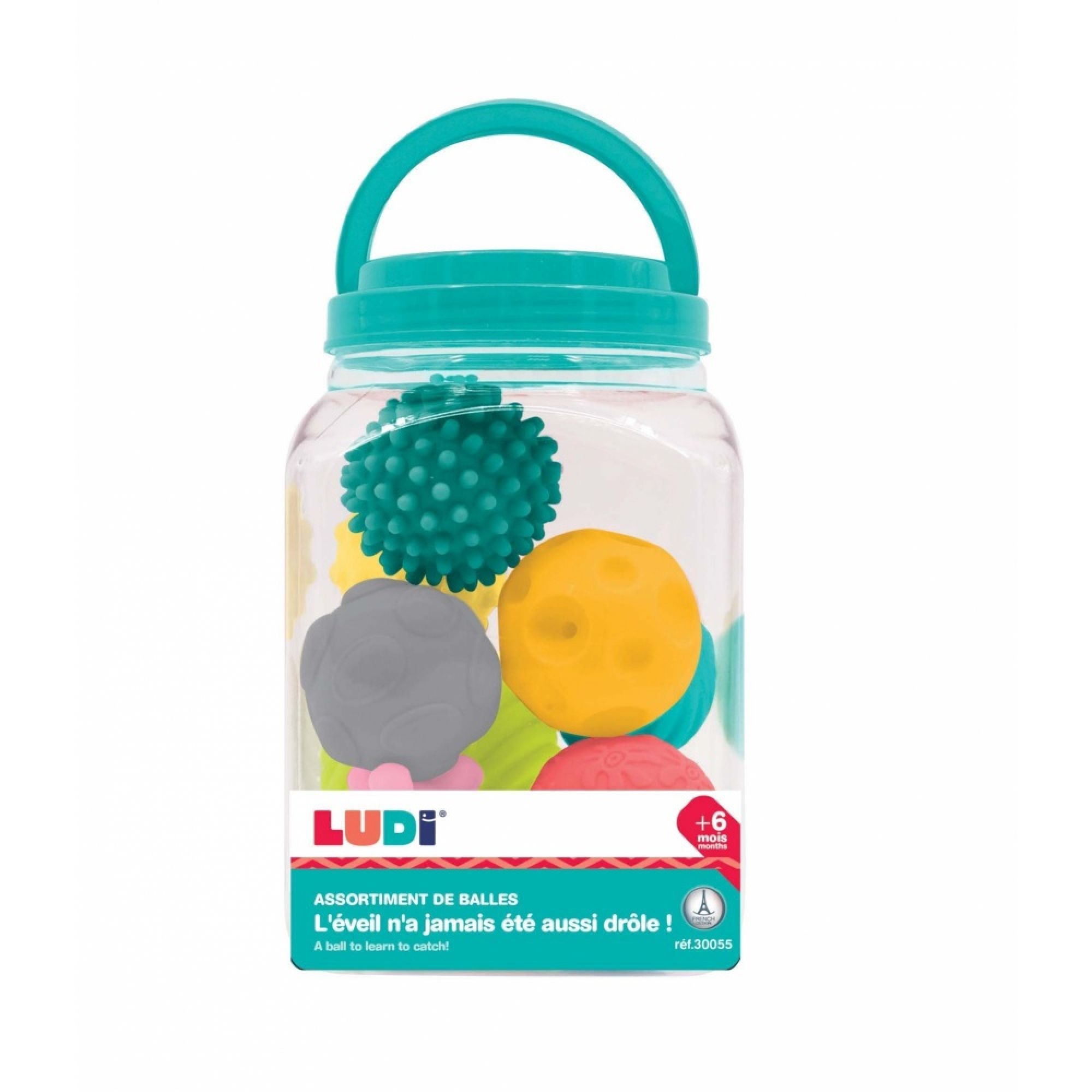 Lot de 6 jouets bébé sensoriel - Picot