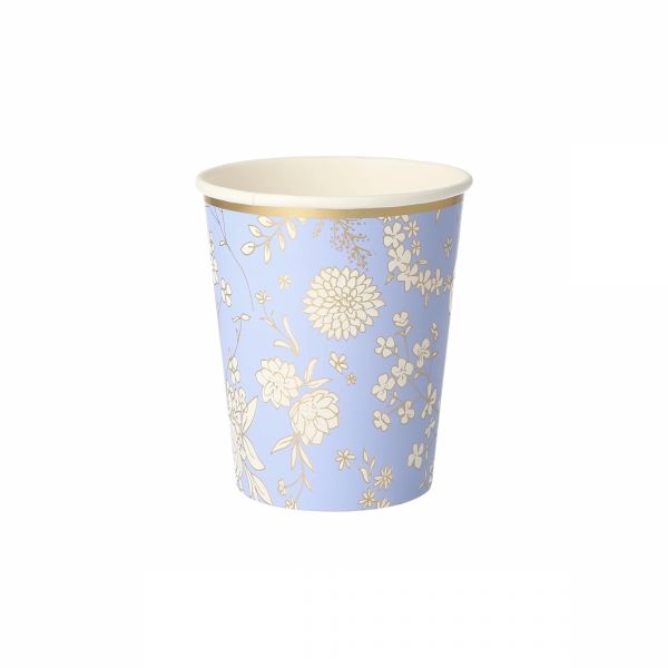 Lot de 8 gobelets English Garden