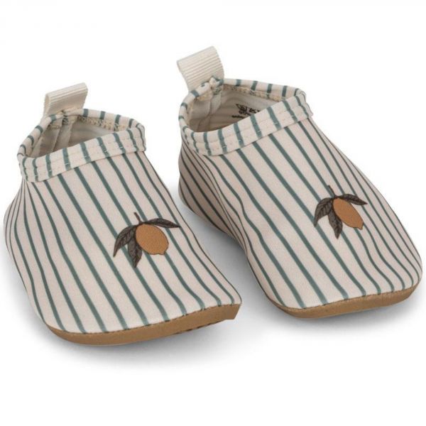 Chaussures de bain Aster Rayure verte 24-25