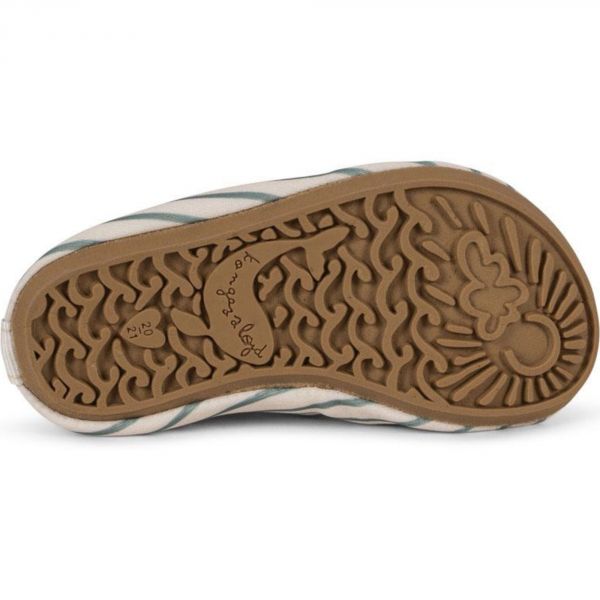 Chaussures de bain Aster Rayure verte 24-25