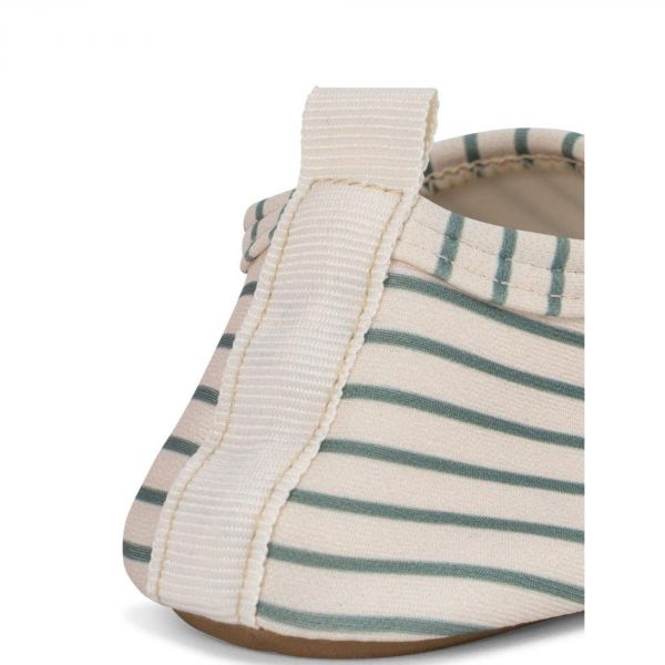Chaussures de bain Aster Rayure verte 24-25