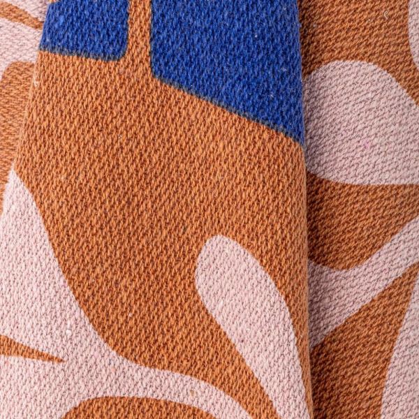 Atle Plaid, Marron, Coton recyclé