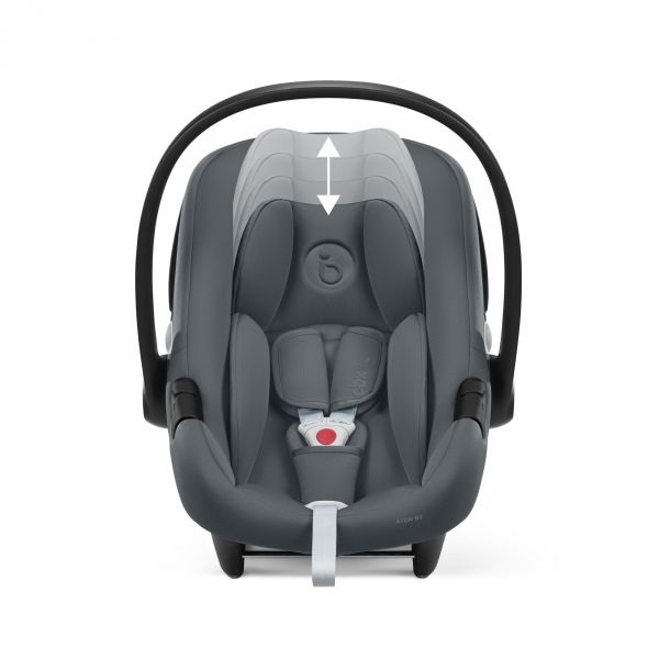 Siège auto Aton B2 i-Size avec base intégrée Steel Grey