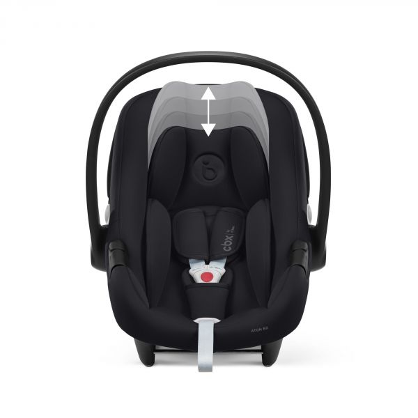 Siège auto Aton B2 i-Size avec base intégrée Volcano Black