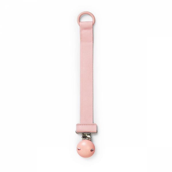 Attache sucette bois Candy Pink