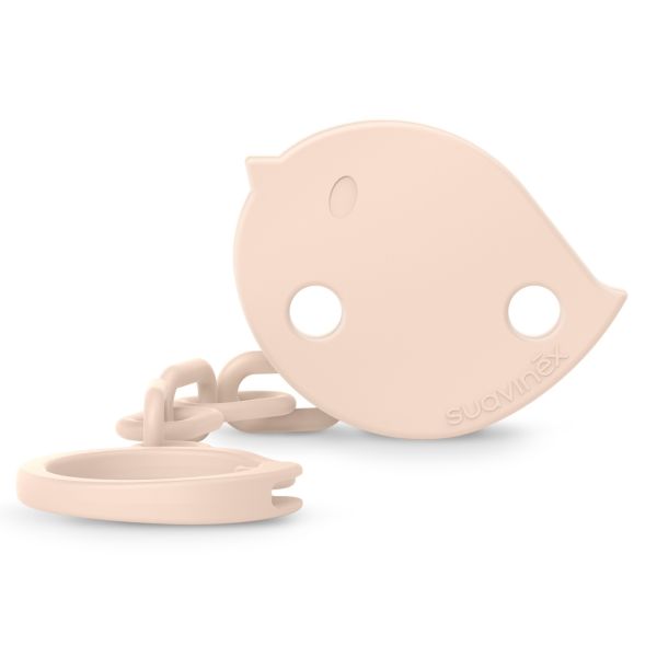 Attache sucette bébé chaîne Birdies Rose