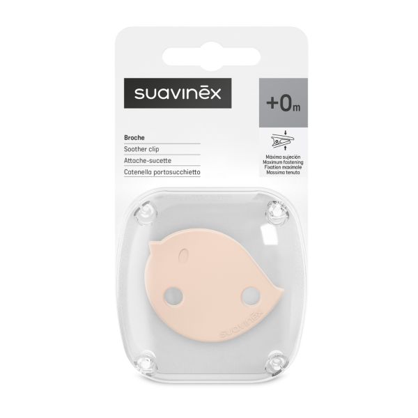 Attache sucette bébé chaîne Birdies Rose