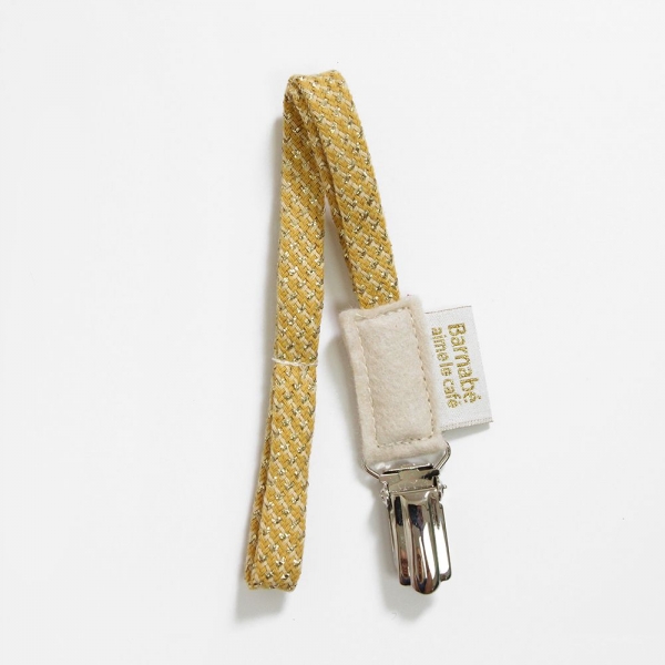 Attache sucette Miel