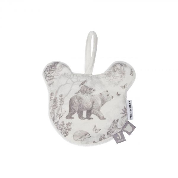 Attache sucette ourson Pimpelmees Forest Animals