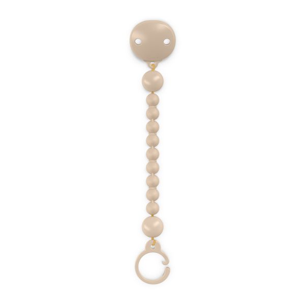 Attache sucette silicone Colour Essence Beige