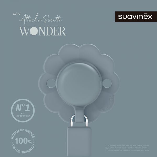 Attache sucette siliconne Wonder spring lake