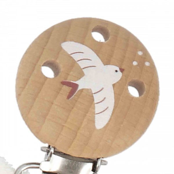 Attache tétine Crème