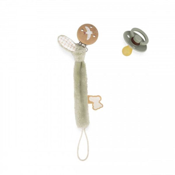 Attache tétine Verte