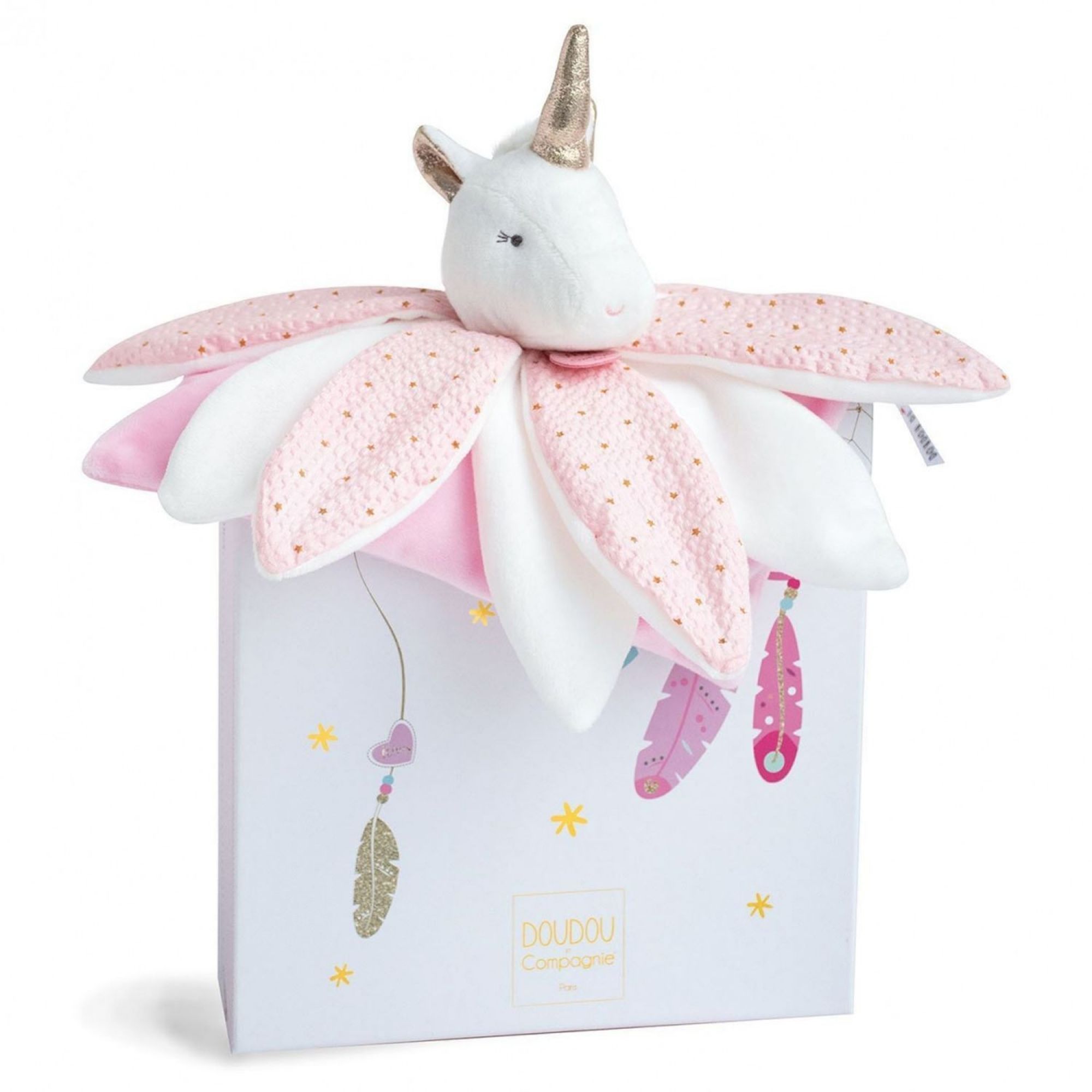 Doudou personnalisé Attrape-Rêves - Licorne