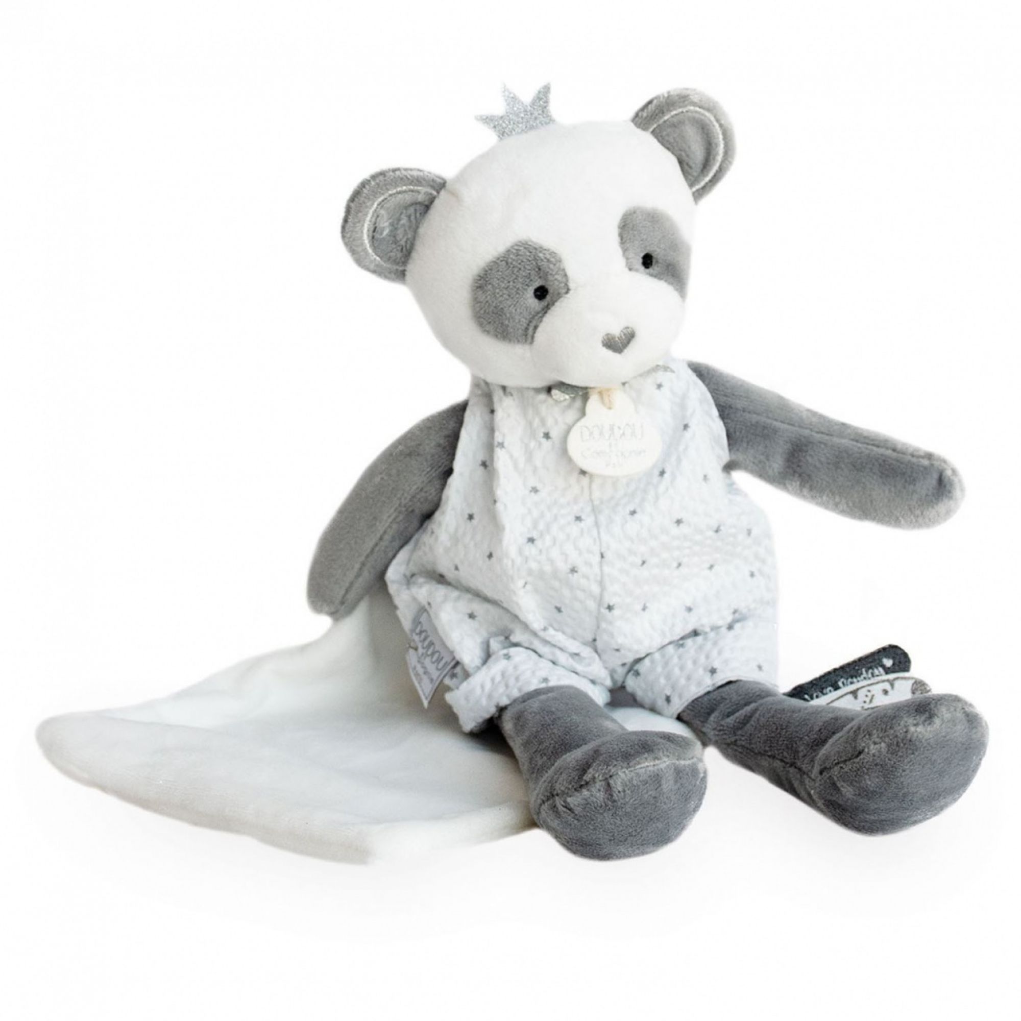 Doudou Et Compagnie - Veilleuse musicale panda gris, Livraison