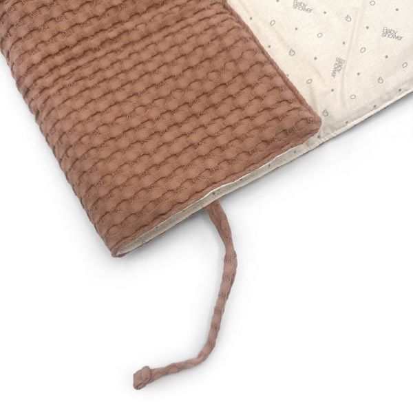 Matelas à langer nomade Audrey Gauffre cannelle
