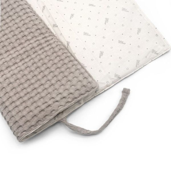 Matelas à langer nomade Audrey Gaufre Lait