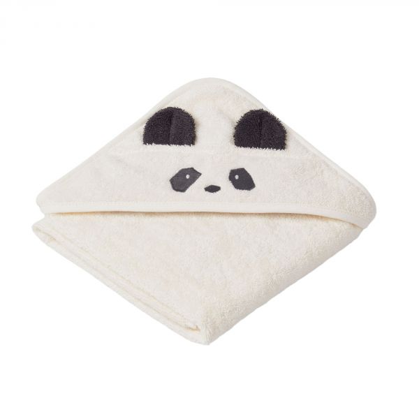 Cape de bain 100x100 cm Augusta Panda crème de la crème